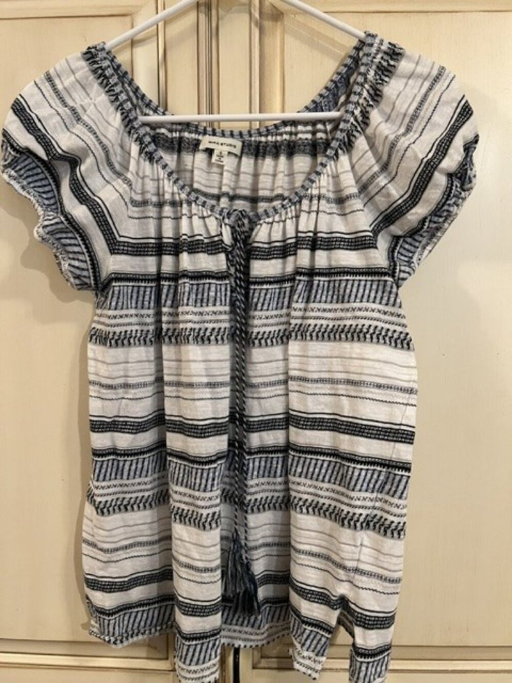 Max Studio Boho Blouse NWOT